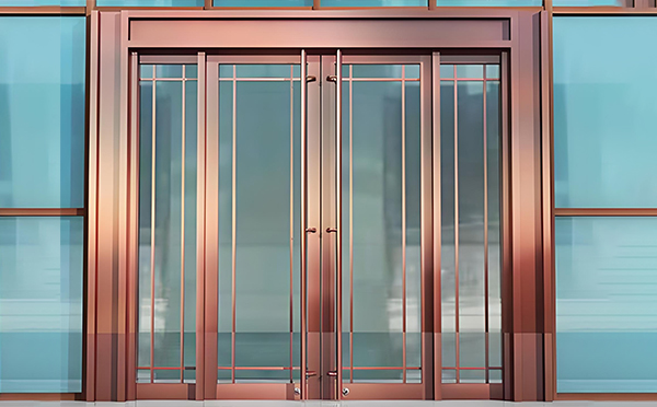 同德玻璃地弹门