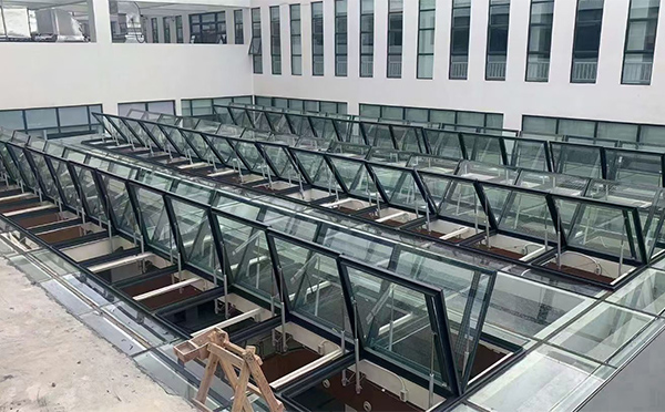 百安科技有限公司近期同德排烟窗项目案例分享