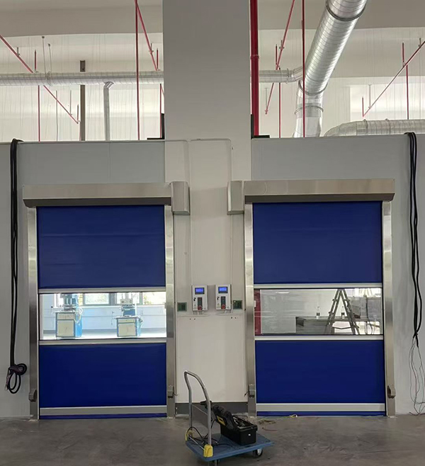 同德快速同德卷帘门助力食品加工车间环境升级