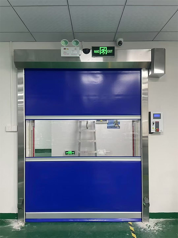 同德快速同德卷帘门在冷链物流仓储区的应用实践